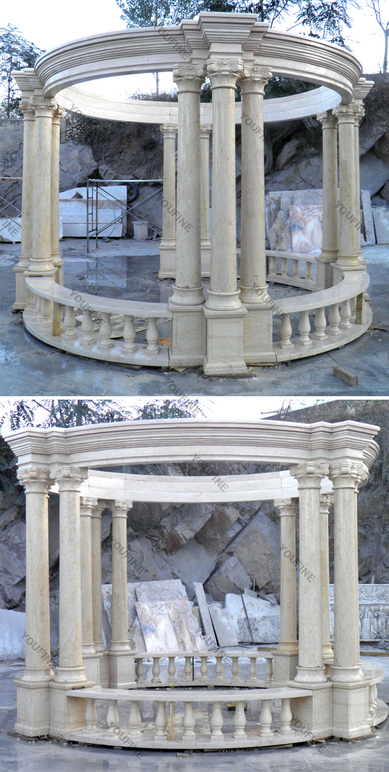 Details of the price of pergola frame supplied by factory