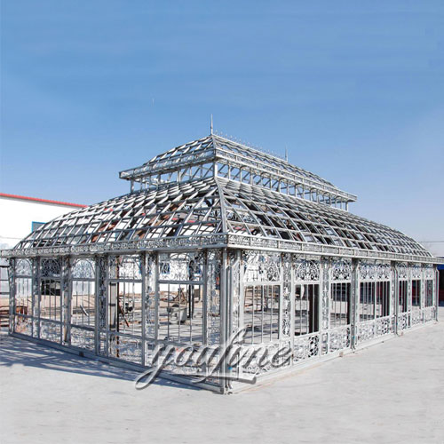 Outdoor large luxury metal hardtop pergola for backyard with best price